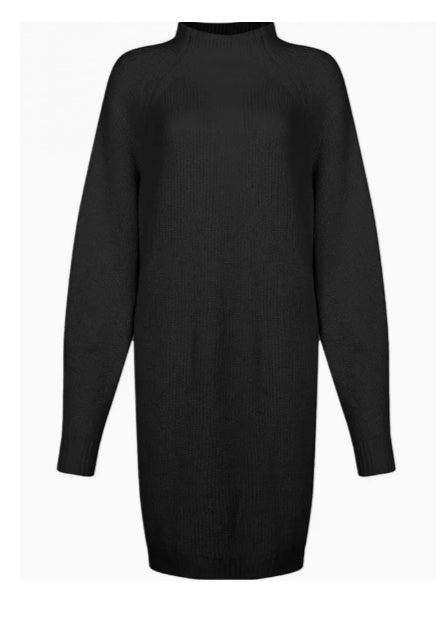 Elevessa Curve High-Neck Dress
