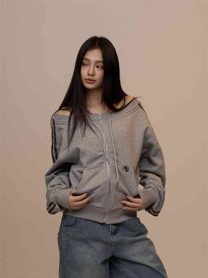 FlexGlam Off-Shoulder Sweater