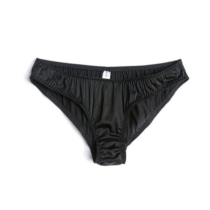 Stretch Silk Low Waist Sexy Underwear