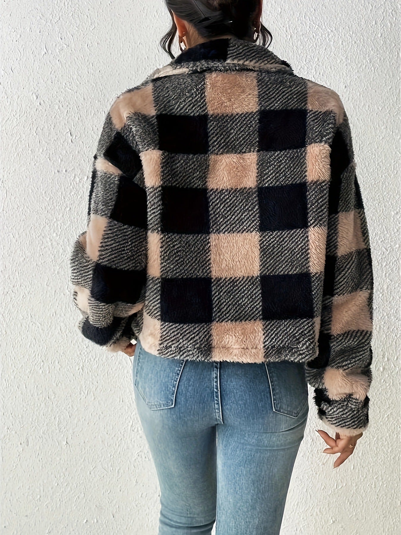 PrintAura Button Cardigan
