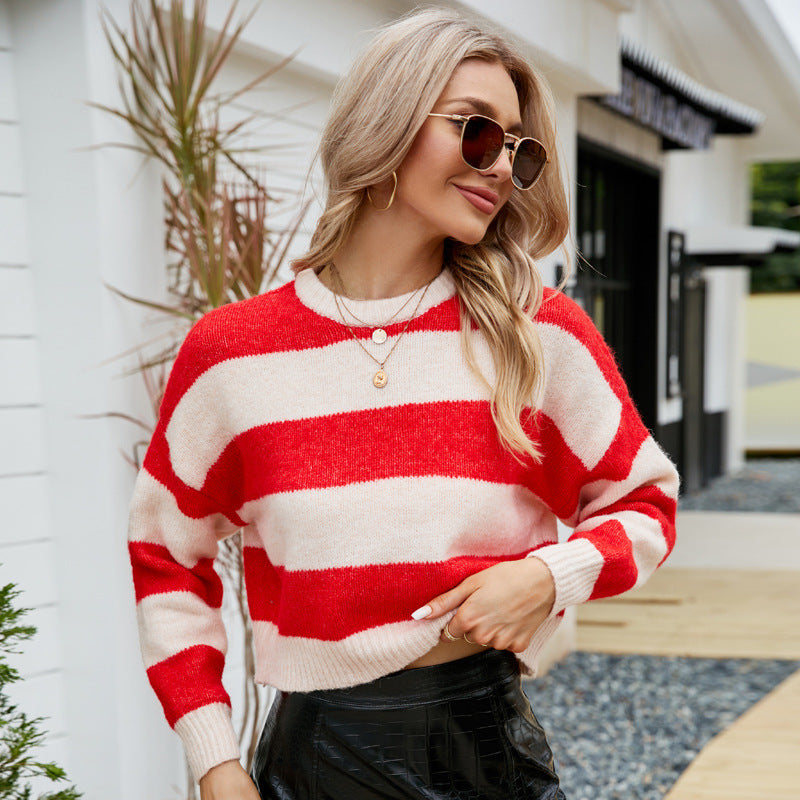 StratusStripe Mohair Sweater
