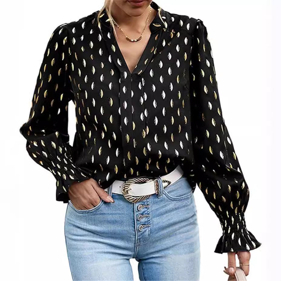 Aurelia GildGlow Blouse