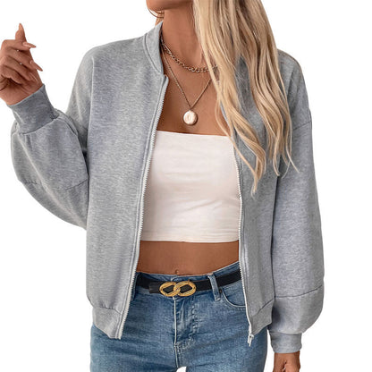 CozyCrop Hoodie Cardigan