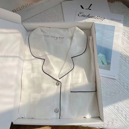 Women's Silk Home Clothing Set