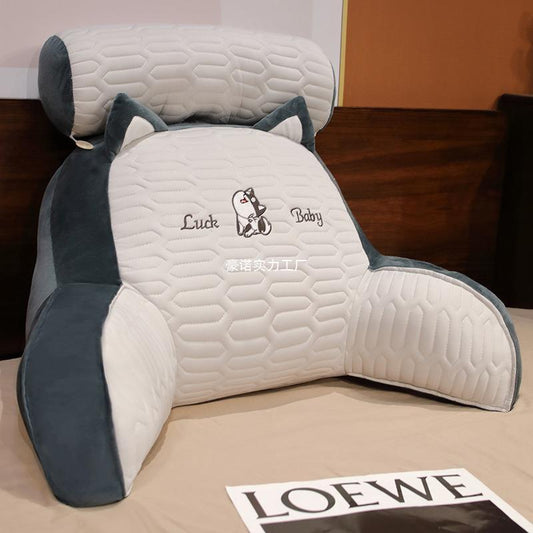 Bed Latex Ice Silk Bedside Cushion