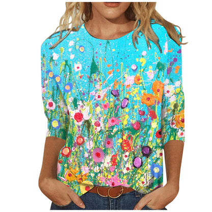 BreezyMuse Printed Tee