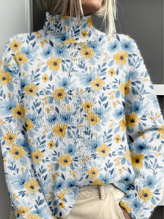 LuxeTwill™ Turtleneck Sweater