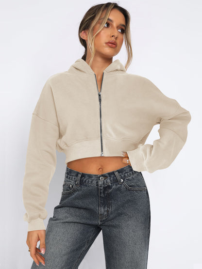 CozyZip Fleece Hoodie Jacket