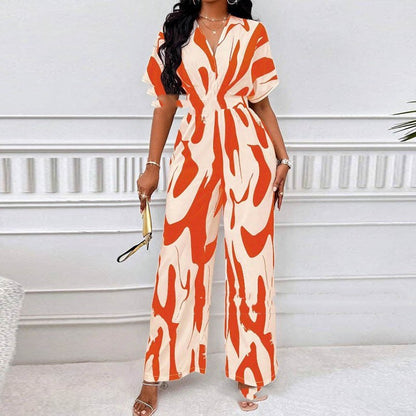 Maelira DriftPrint Jumpsuit