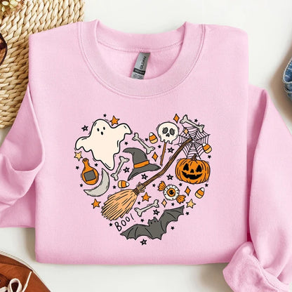 SpookPop Halloween Sporty Sweater