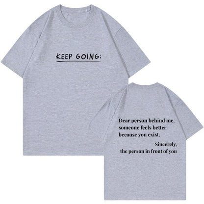 Milk Silk Round Neck T-shirt