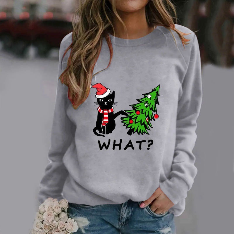 Meowy Christmas Tee