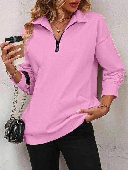 ZipEase Half-Sleeve Pullover