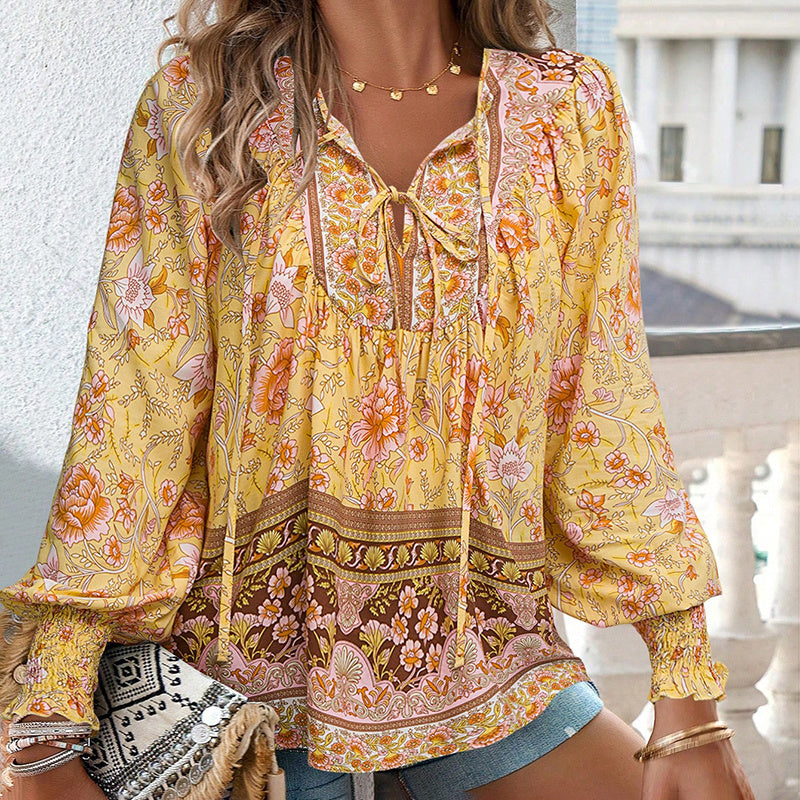 The Solstice Bloom Blouse
