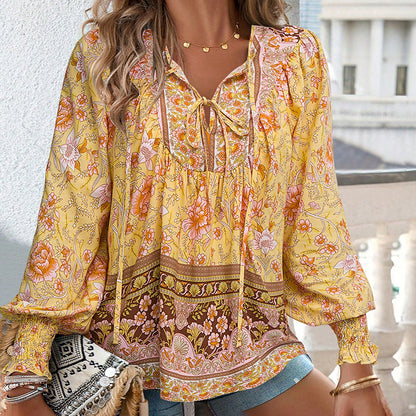 The Solstice Bloom Blouse