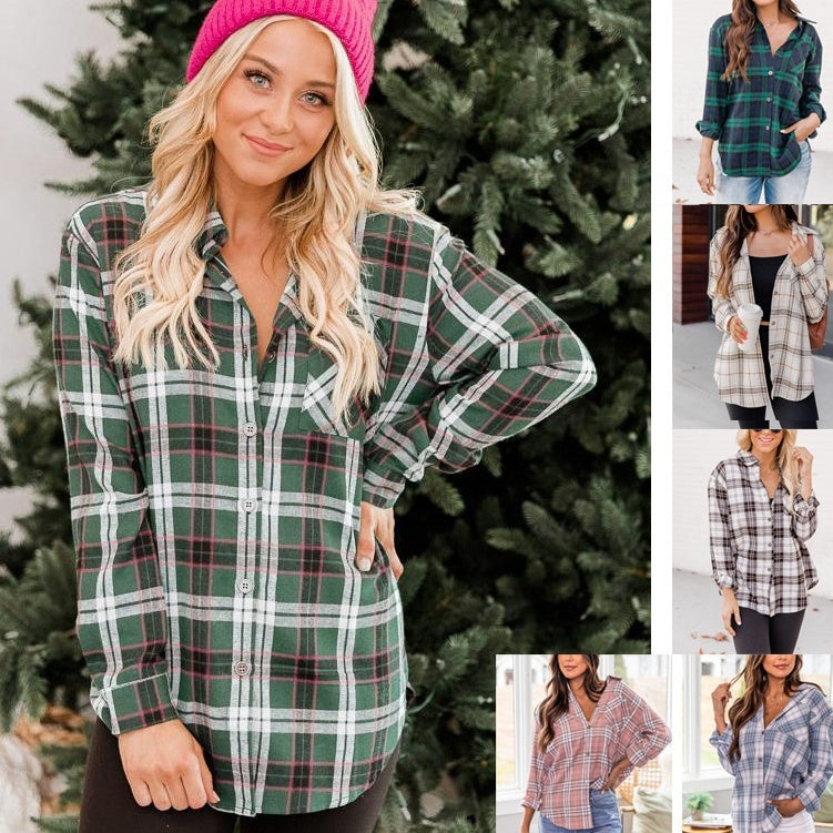 Brionne CheckLayer Shirt-Coat