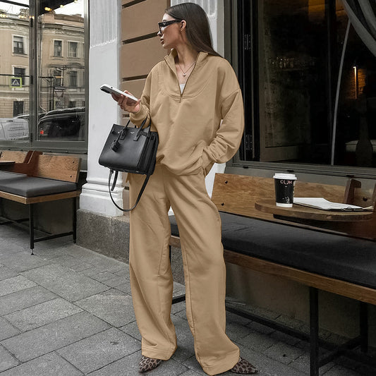 Continental Chic Two-Piece Suit