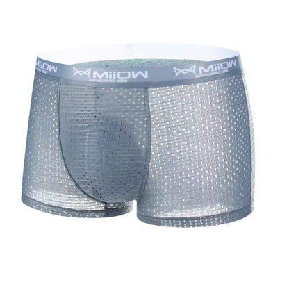 Home Fashion Men's Ice Silk Boxer Pants
