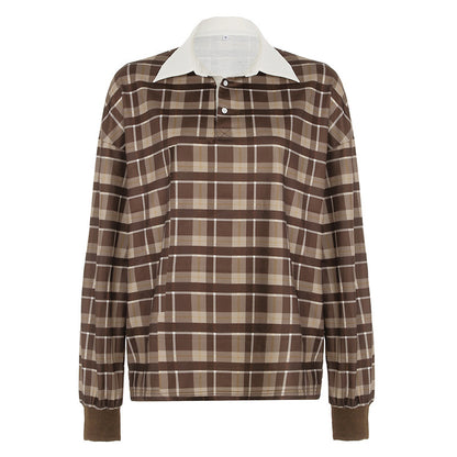 RetroGrid Street Sweater