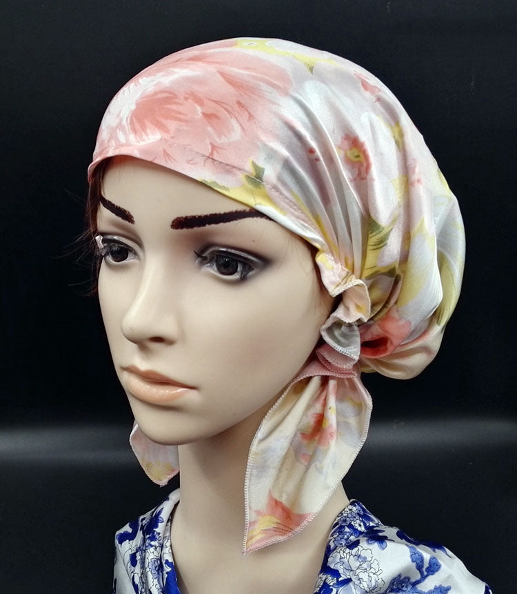Silk Confinement  Home Hair Care Thin Hat