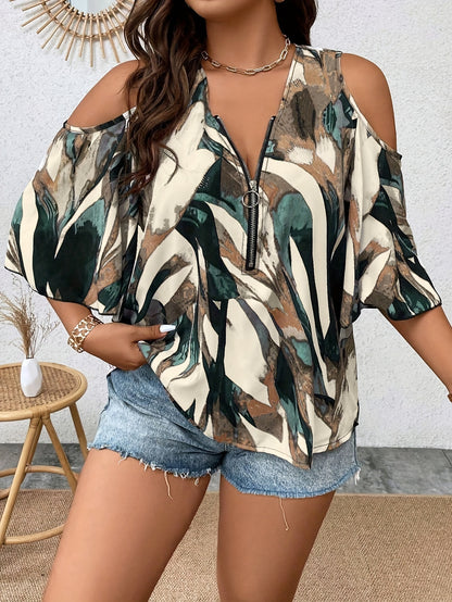 Zarella ZipGlam Blouse