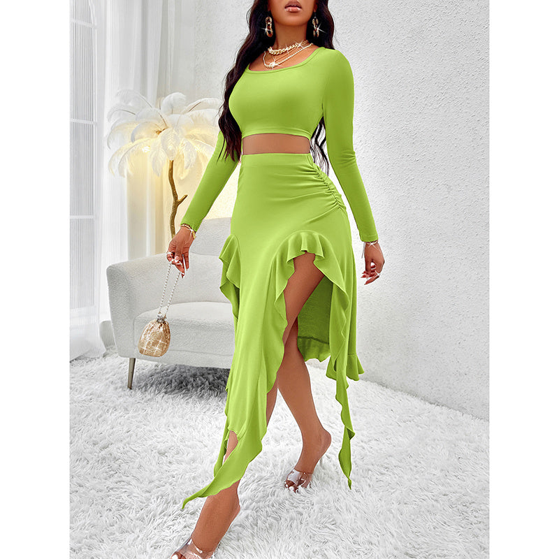 Soleira Nights Ruffle Skirt Set