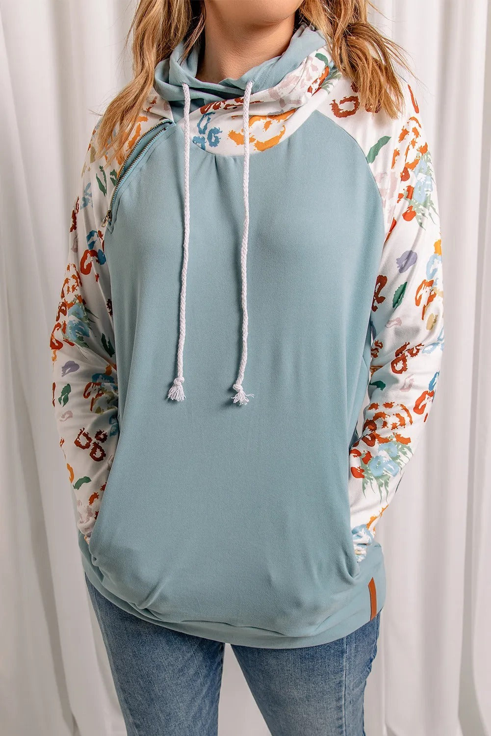 WildFusion Patchwork Hoodie
