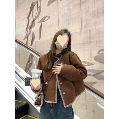 Furora Luxe Suede Coat