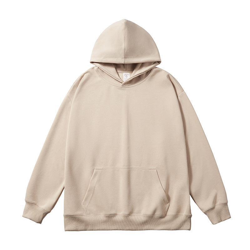 300g Composite Milk Silk Pullover Hooded Sweater