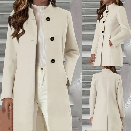 GraceLoom Elegant Woolen Coat