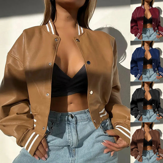 RogueRide PU Leather Jacket