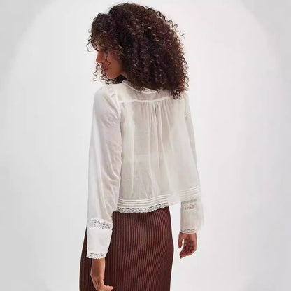 Celestine Lace Collar Blouse