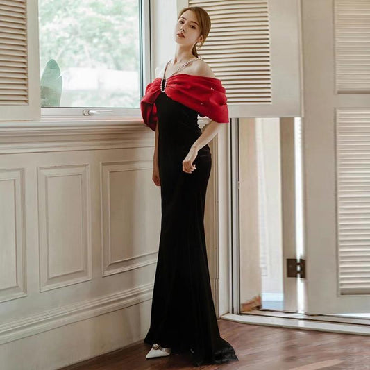Velour Siren Gown