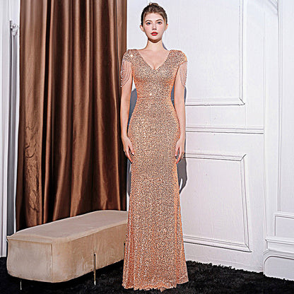 Lunavelle GlimmerSilk Gown