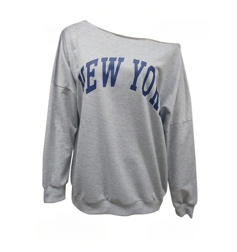 Lexa SlouchScript Sweater