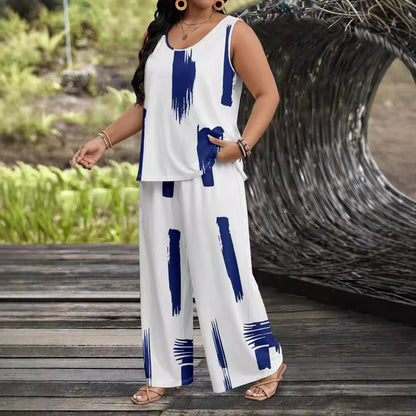 ova Vogue Wide-Leg Suit