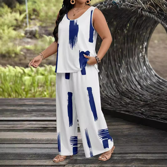 ova Vogue Wide-Leg Suit