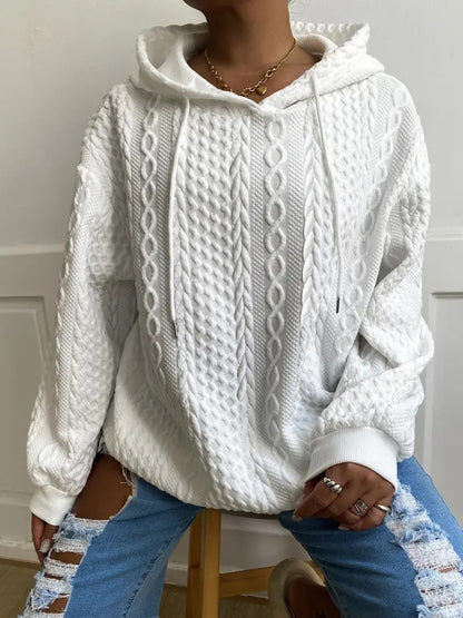 Twistella Cozy Hooded Sweater