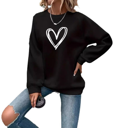 HeartBeat Round Neck Sweatshirt