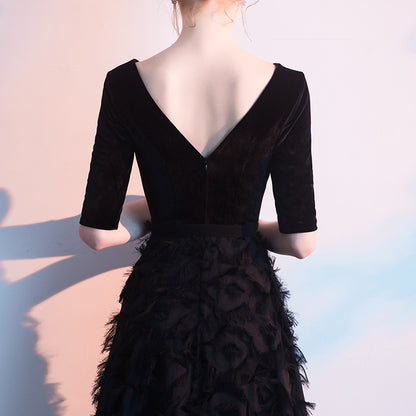 Obsidian Grace Gown