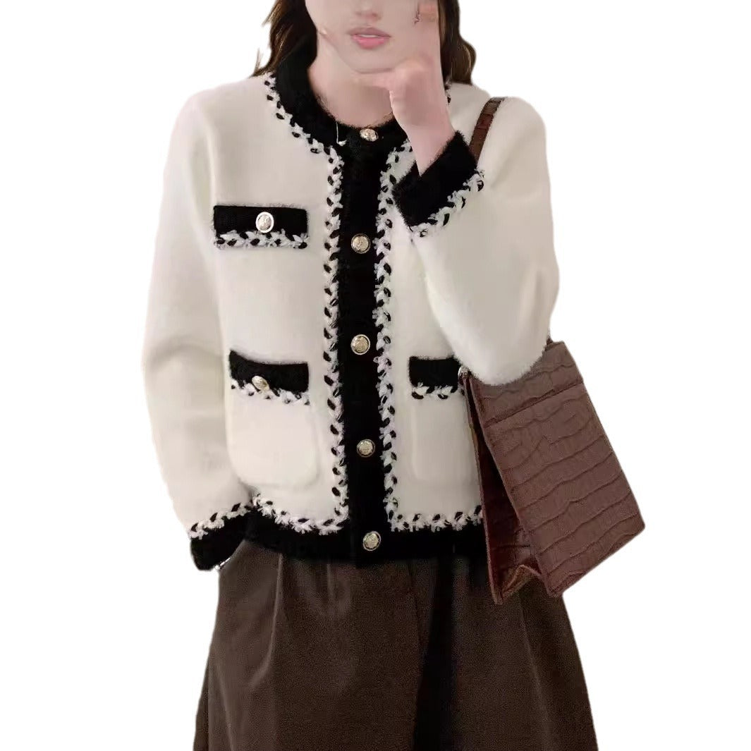 Parisian Elegance Cardigan Coat
