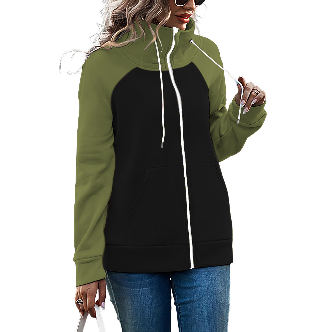 BlockEase Cardigan Jacket