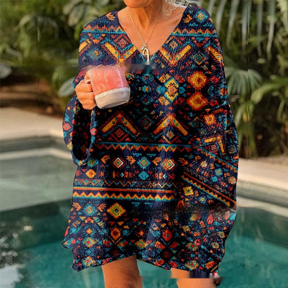 EasePrint™ V-Neck Sweater