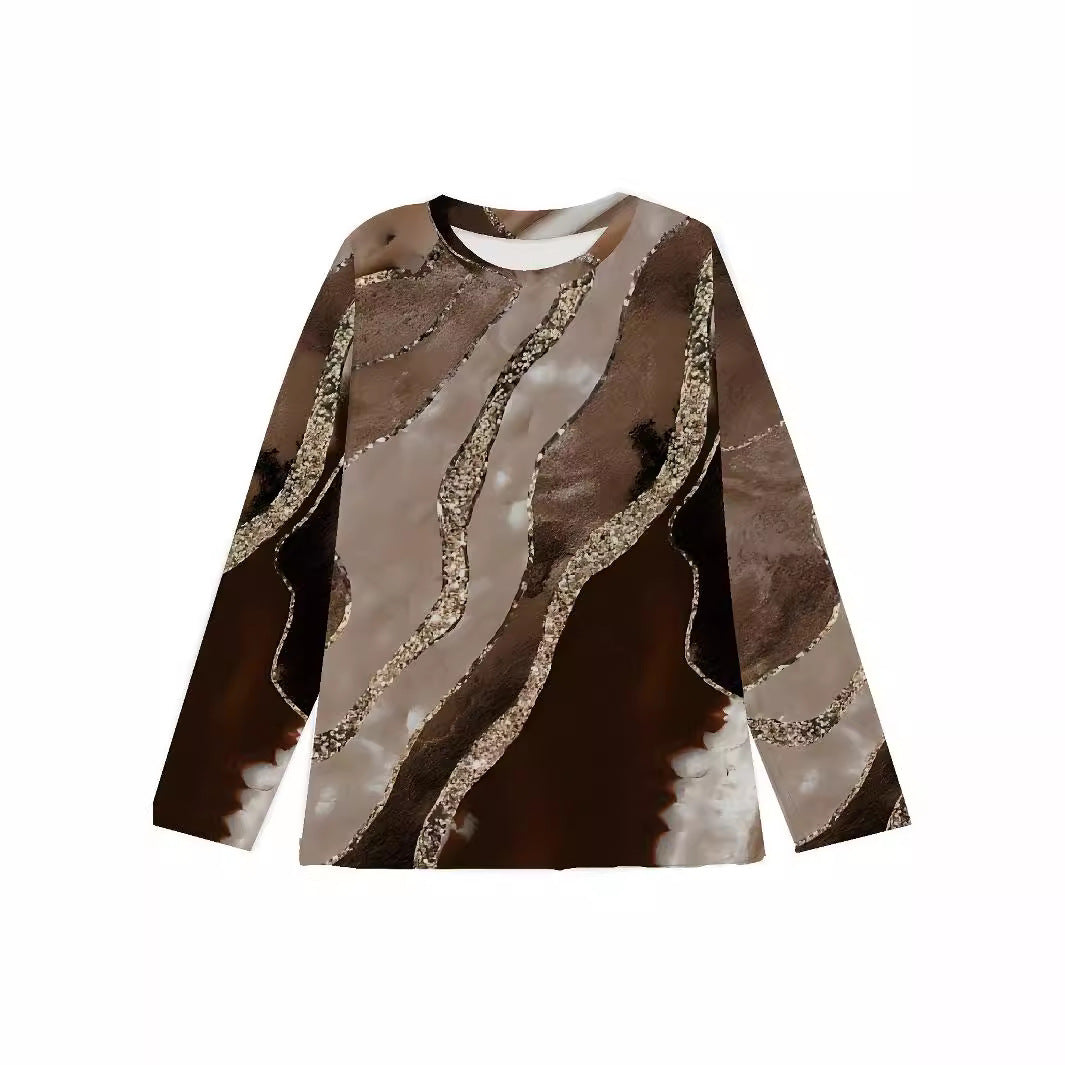Marvessa™ RetroFlow Long Sleeve Tee