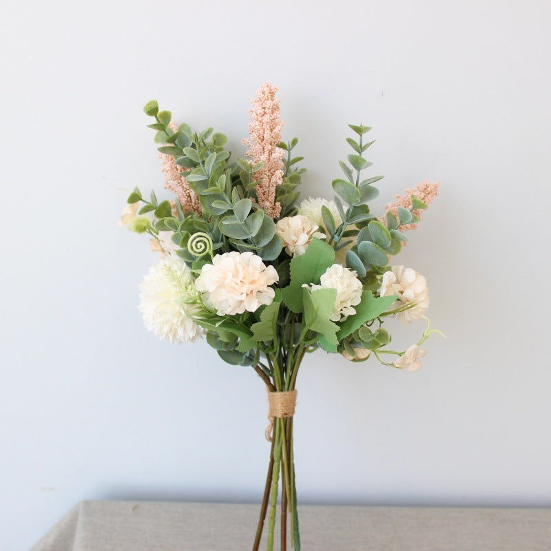 Handwritten Bouquet Decoration Artificial Flower Silk