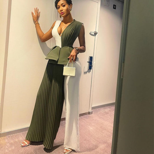 Éloura RuffleLayer Jumpsuit