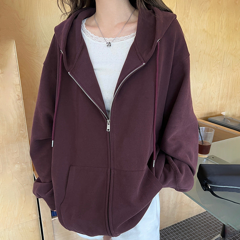 KoraZip™ Hooded Sweater Coat
