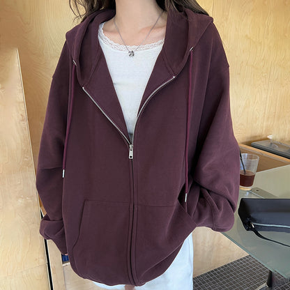 KoraZip™ Hooded Sweater Coat