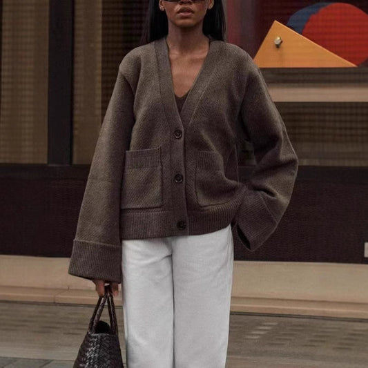 Serenelle Classic Cardigan Coat