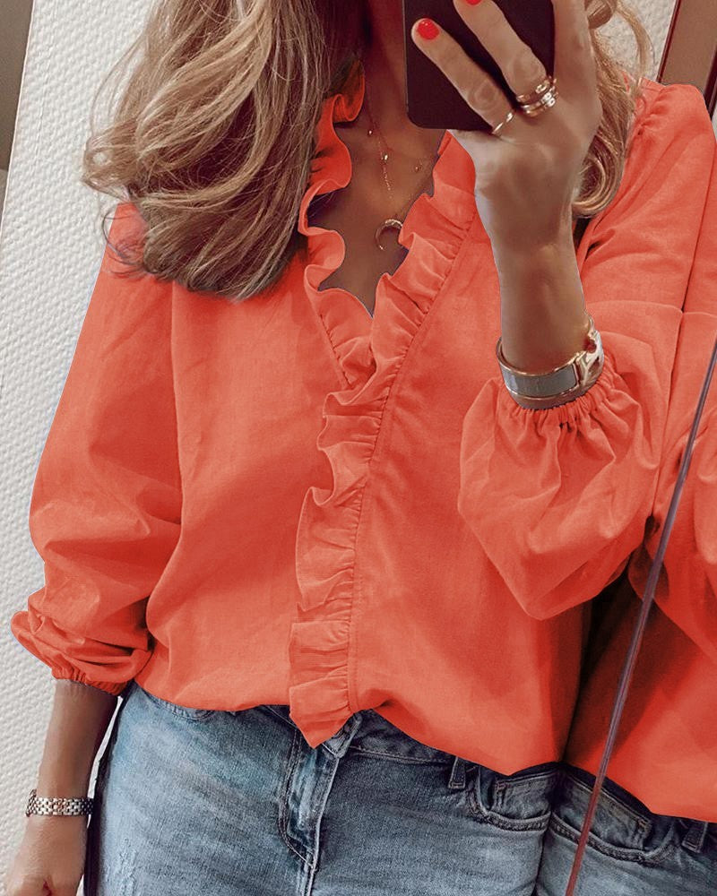 Elaris Ruffle Blouse